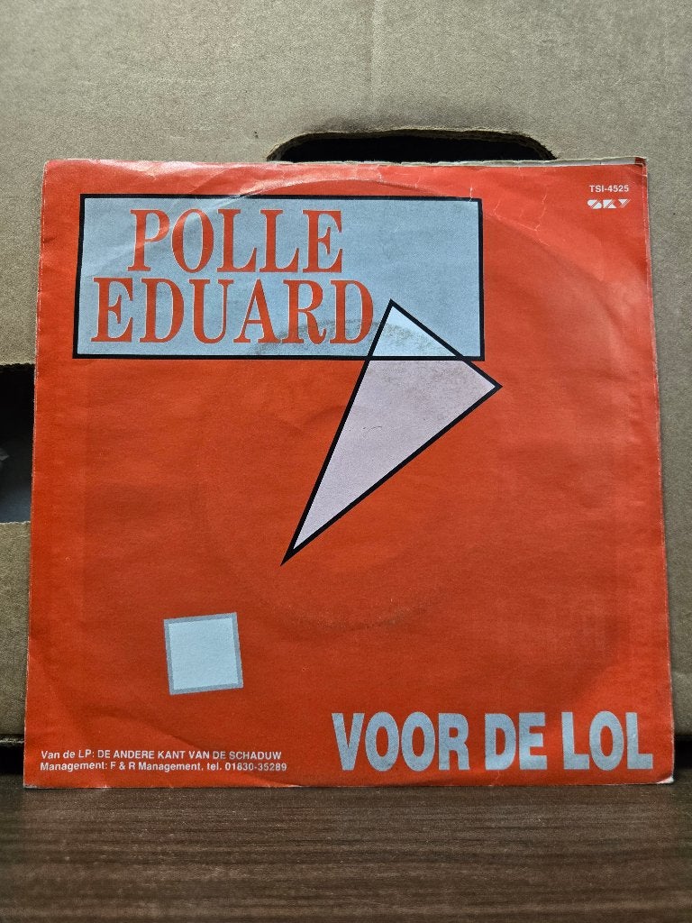 Polle Eduard - Voor de lol, 7 inch, Ophalen of Verzenden, Zo goed als nieuw, Fotohoes