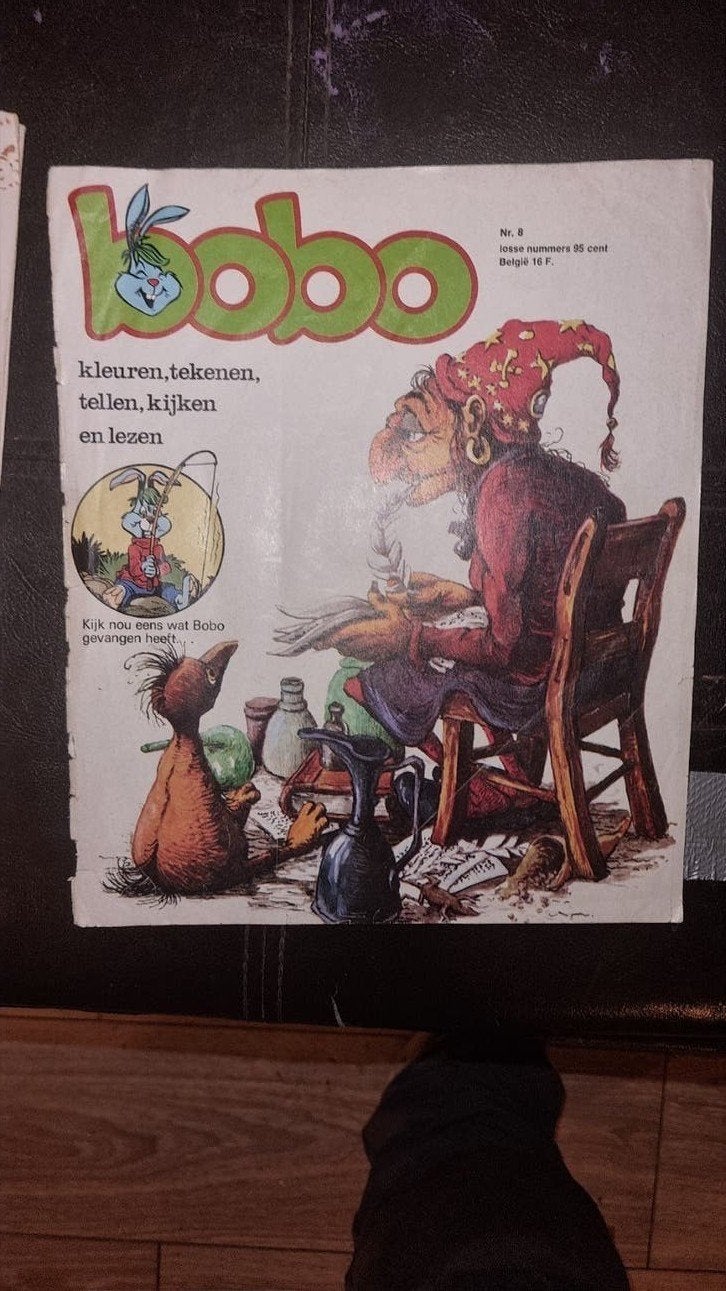 paulus de boskabouter voor kaft Bobo Stripboek Nr. 8, Boeken, Ophalen of Verzenden, Gelezen, Diverse Auteurs