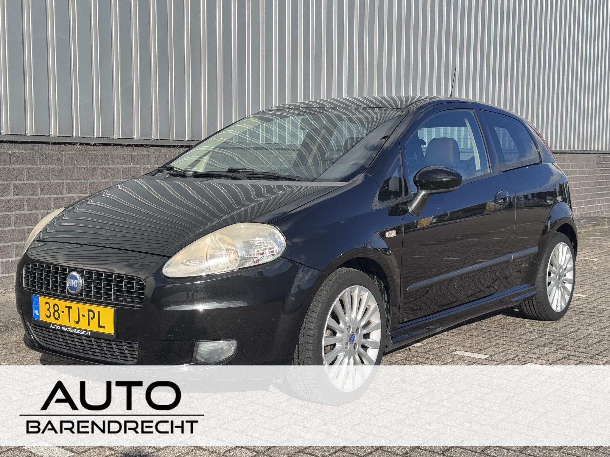 Fiat Grande Punto 1.4-16V Sport, Voorwielaandrijving, Stof, Grande Punto, Zwart