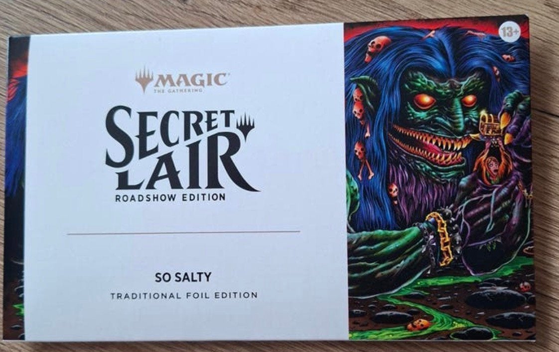 Secret lair so salty, Ophalen of Verzenden, Zo goed als nieuw