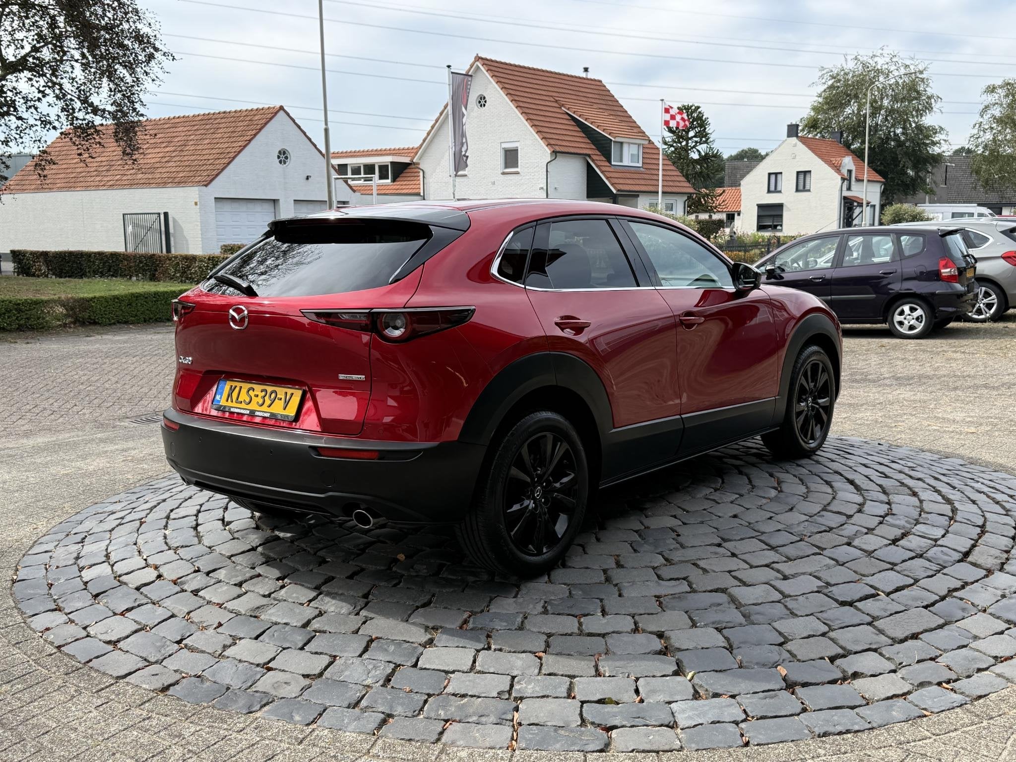 Mazda CX-30 2.0 e-SkyActiv-G M Hybrid Homura | Adap.Cruise |, Auto's, Stof, Gebruikt, 4 cilinders, Bedrijf