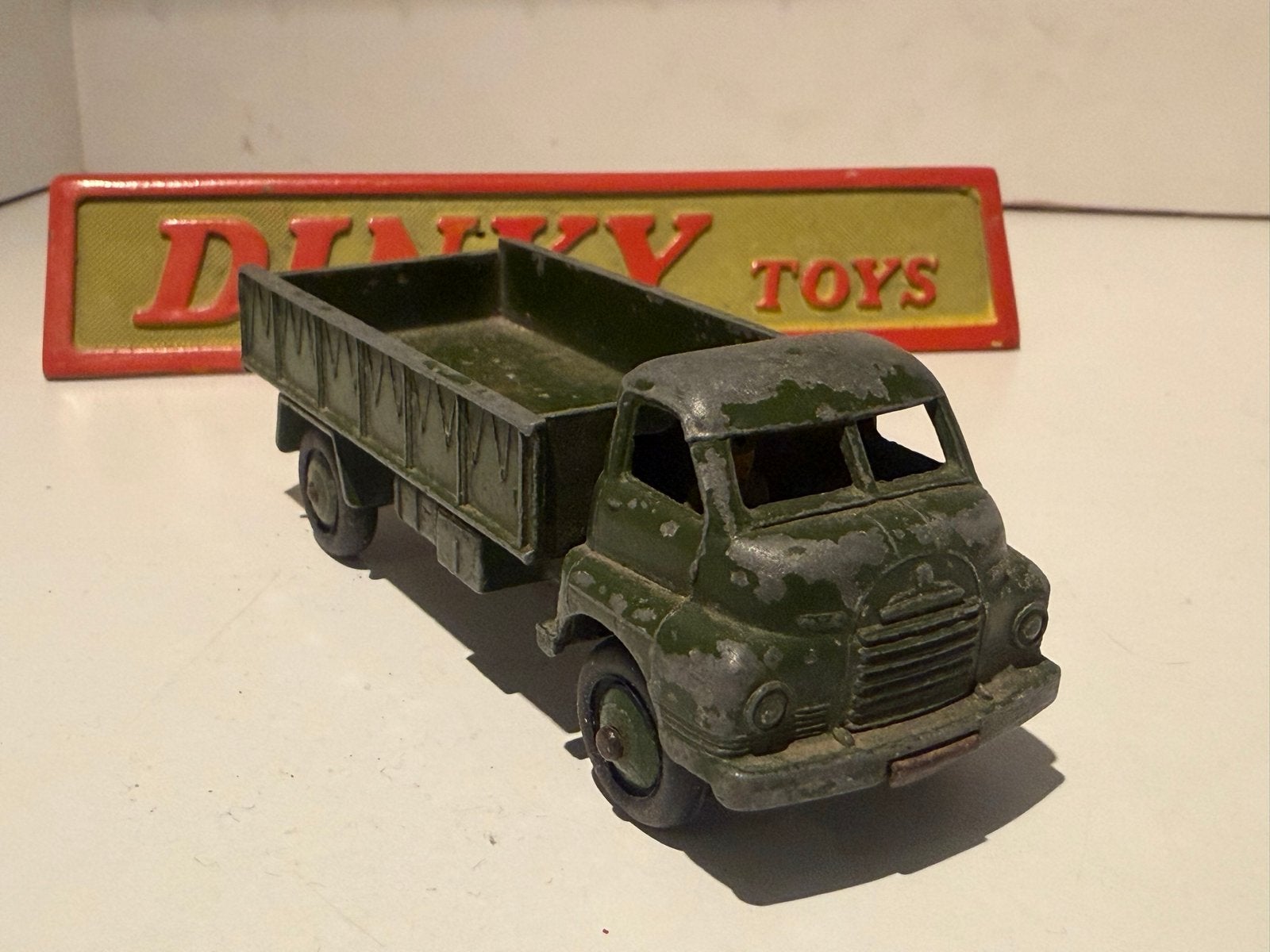Dinky Toys 3 Ton Army Wago - Vintage Legertruck, Ophalen of Verzenden, Gebruikt