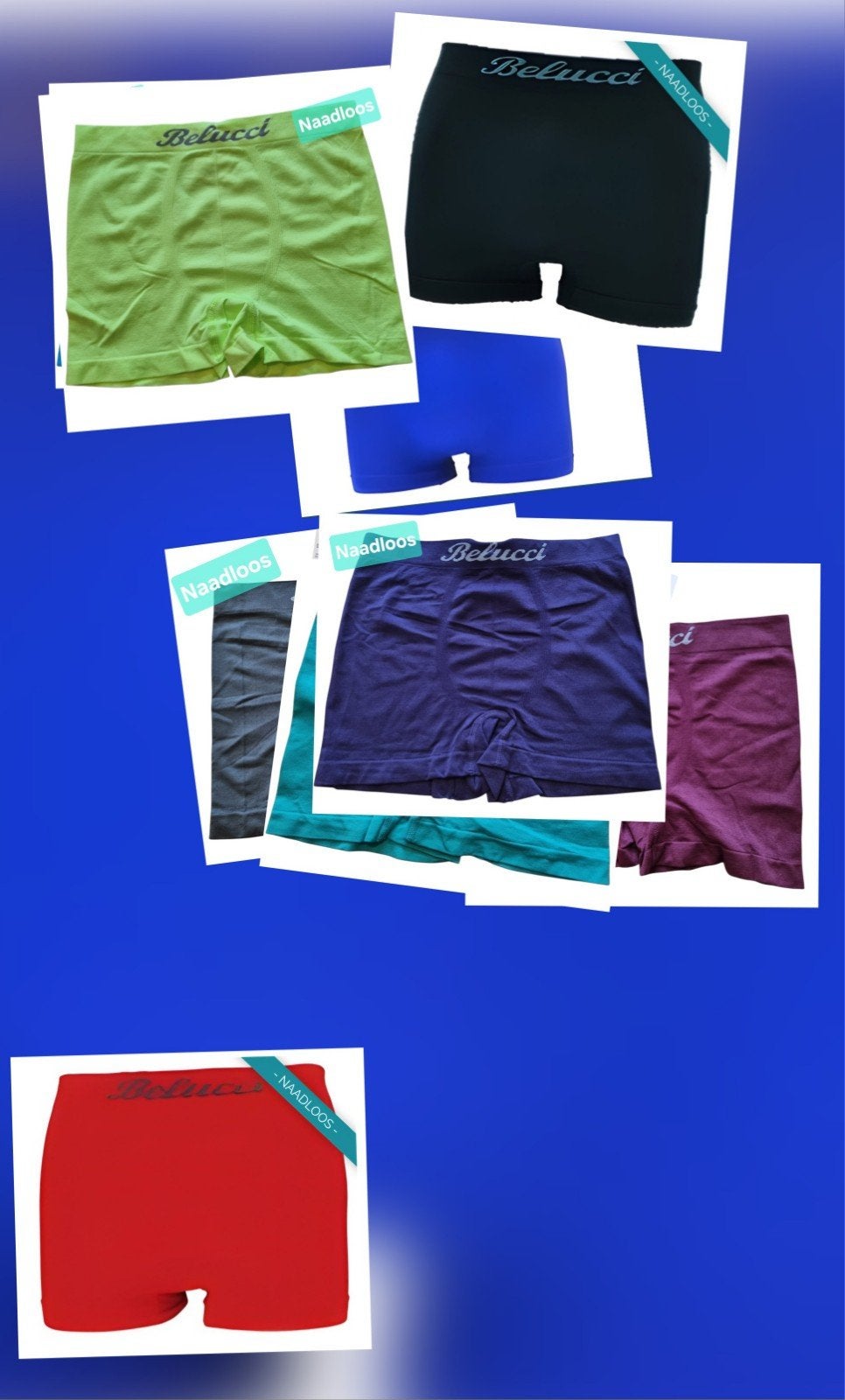 BELUCCI Nieuwe Naadloze Heren Boxershorts | Maat M/L, Ophalen of Verzenden, Overige kleuren, Belluci, Boxer