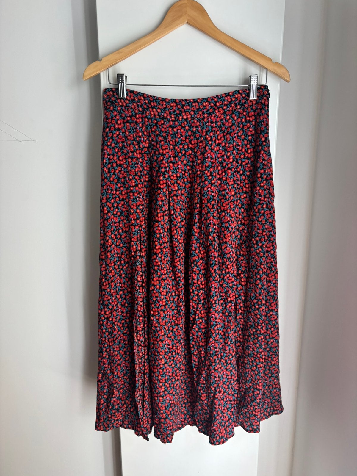Zara midi rok met hoge splitten, lange rok, maat M, Kleding | Dames, Rokken, Nieuw, Maat 38/40 (M), Overige kleuren, Onder de knie