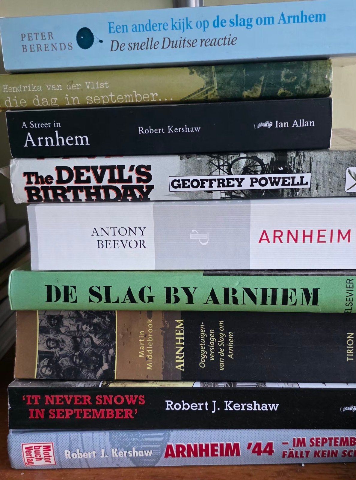 Boeken over de Slag om Arnhem (diverse titels), Boeken, Ophalen of Verzenden, Landmacht, Diverse auteurs (o.a. Robert J. Kershaw, Antony Beevor)