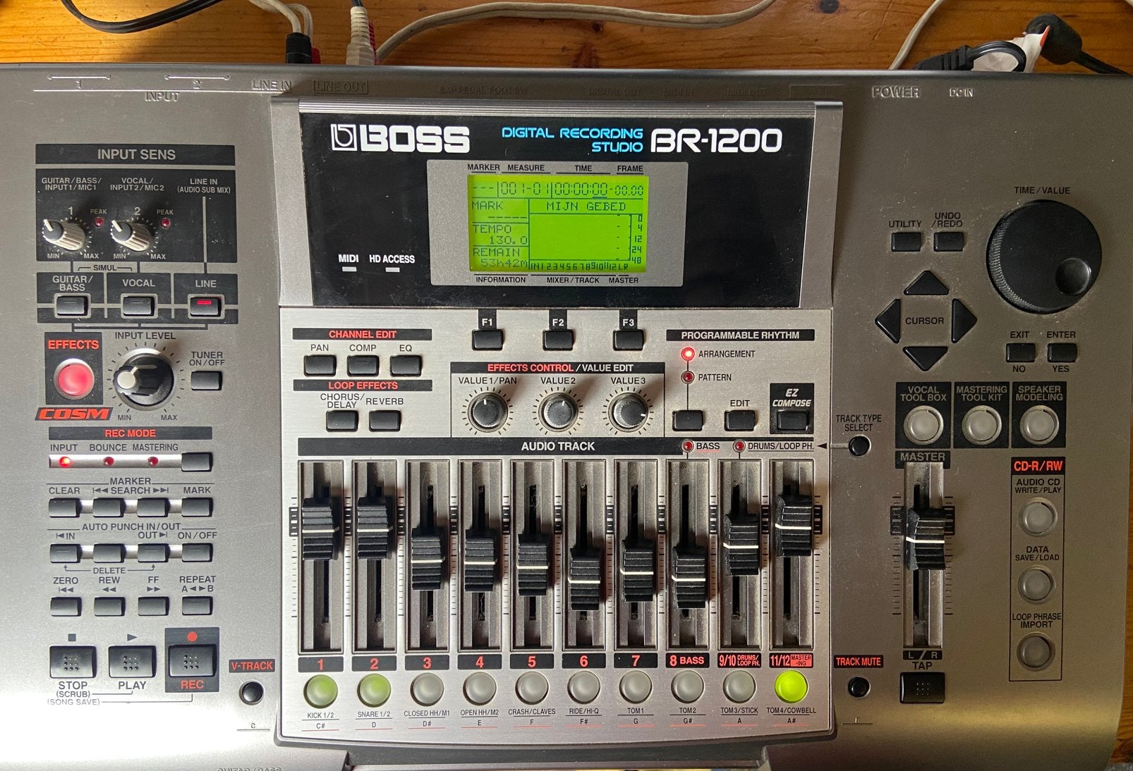Boss BR-1200 Digital Recording Studio, Ophalen, Zo goed als nieuw