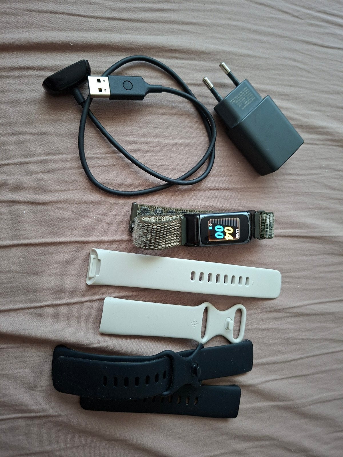 Fitbit charge5 horloge, Ophalen of Verzenden, Conditie, Zwart, Android