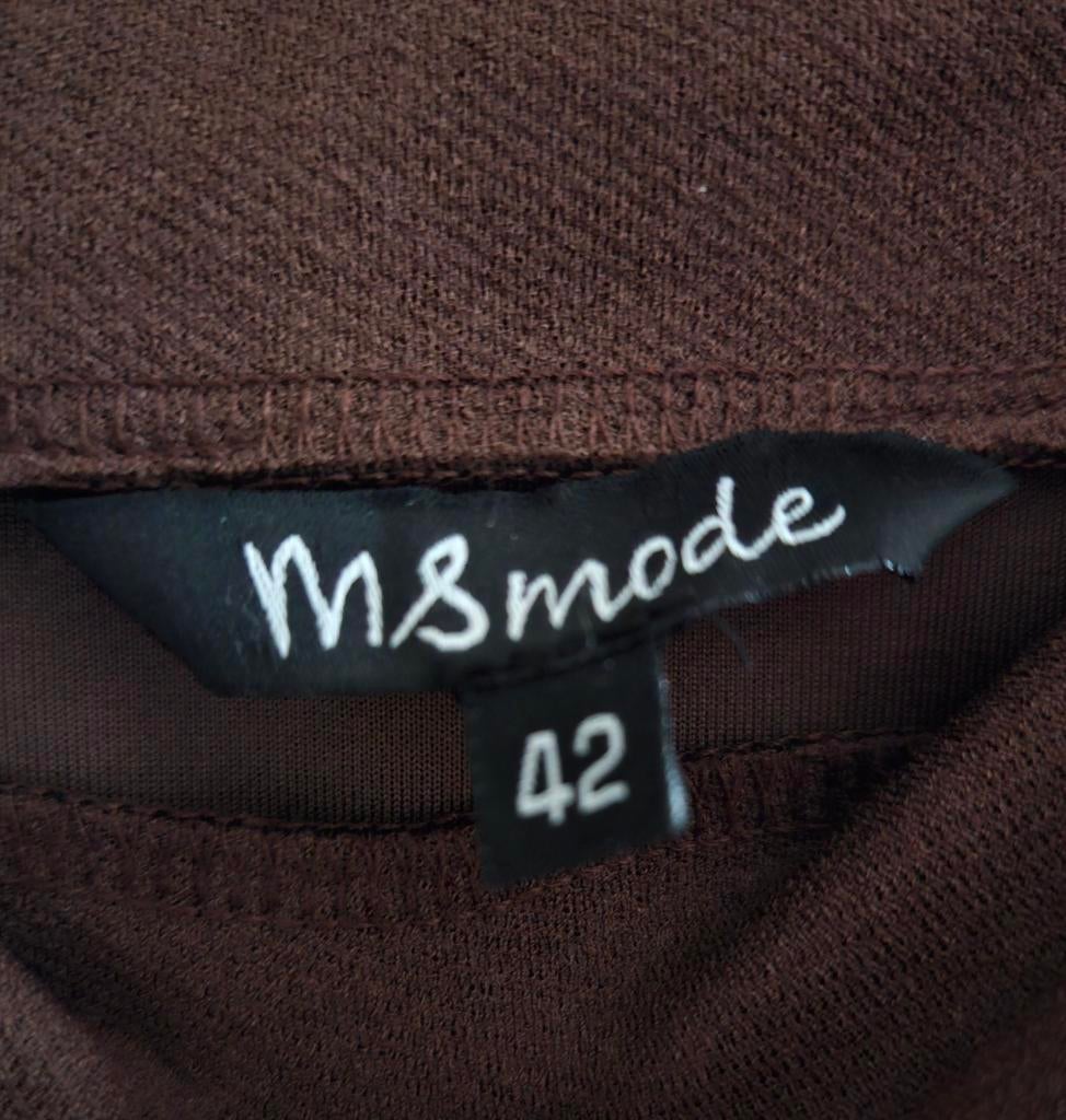 Bruine zgan rok onder de knie van m&mode maat 42, Kleding | Dames, Rokken, M&mode, Bruin, Maat 42/44 (L), Ophalen of Verzenden