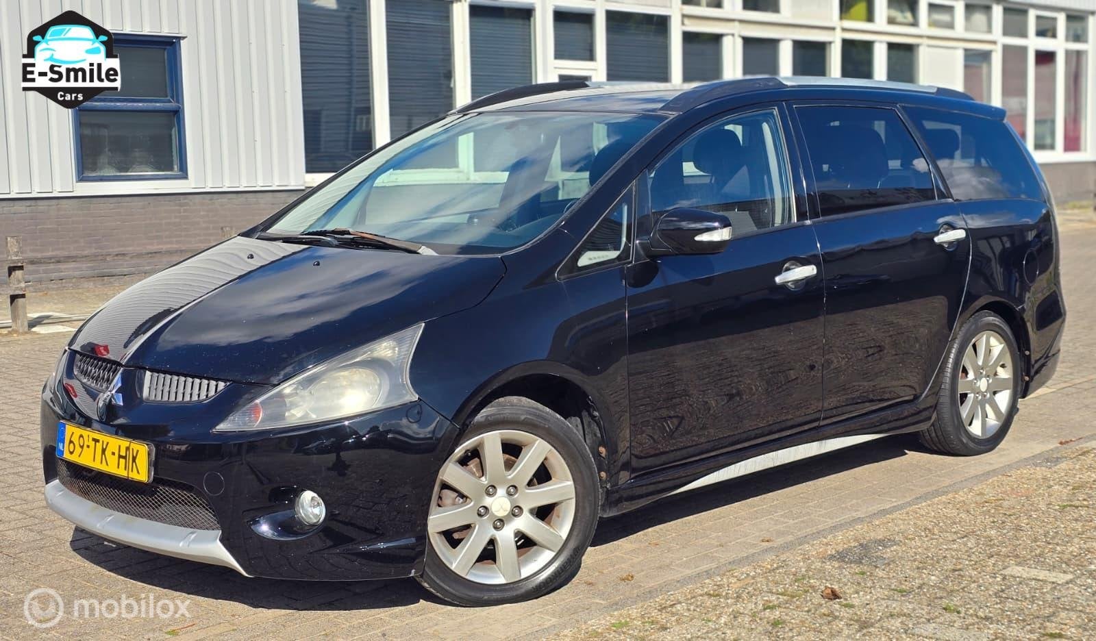 Mitsubishi Grandis 2.4-16V InSport/7-Pers/APK/Airco/EleckRam, Auto's, Voorwielaandrijving, Gebruikt, Parkeersensor, 7 stoelen