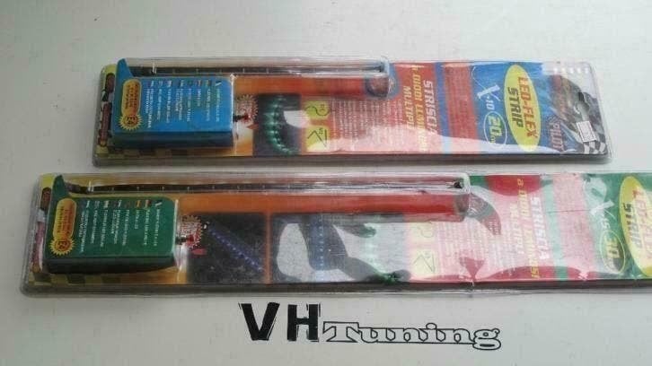 LED flex strip 12V 30 CM paars of oranje, Auto diversen, Ophalen of Verzenden