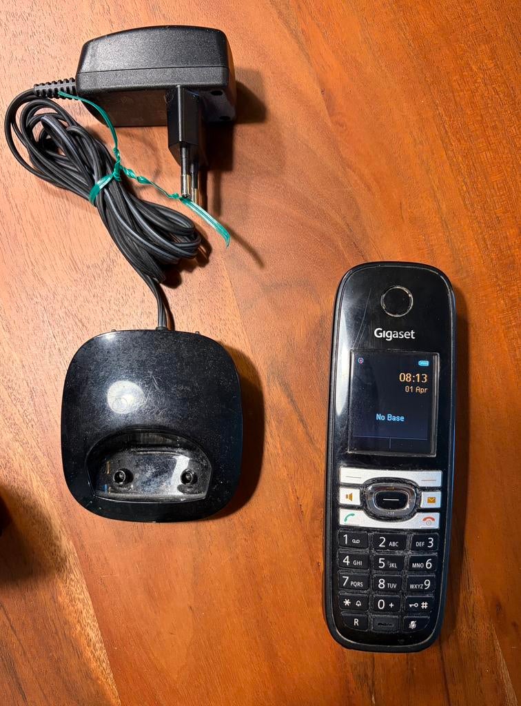 Siemens C610IP dect internet (voip) telefoon, Ophalen of Verzenden, Gebruikt, 1 handset