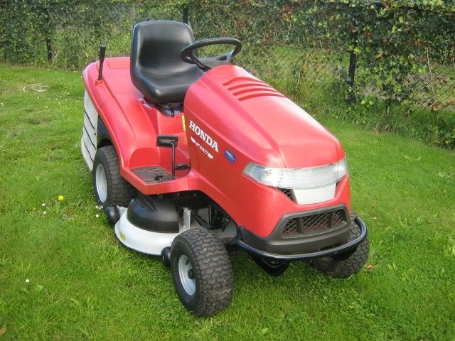 honda hf2417 zitmaaier, Ophalen of Verzenden, Gebruikt, Elektrische starter, 90 tot 120 cm