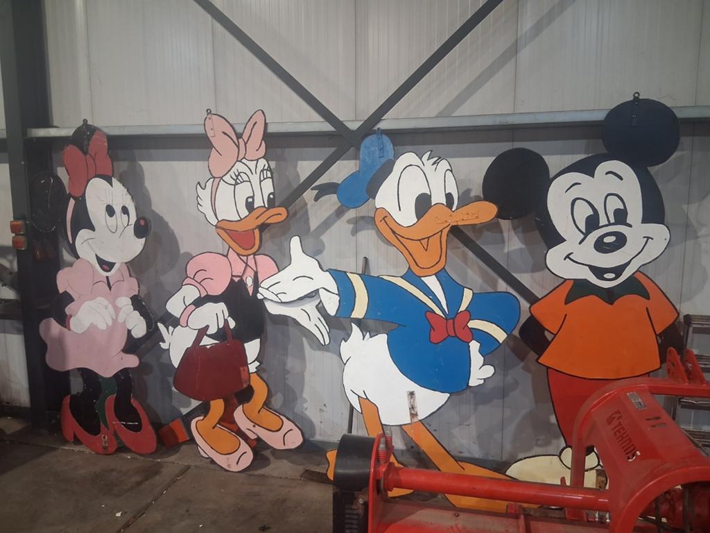 Grote collectie Disney figuren van hout 60 stuks, Ophalen of Verzenden