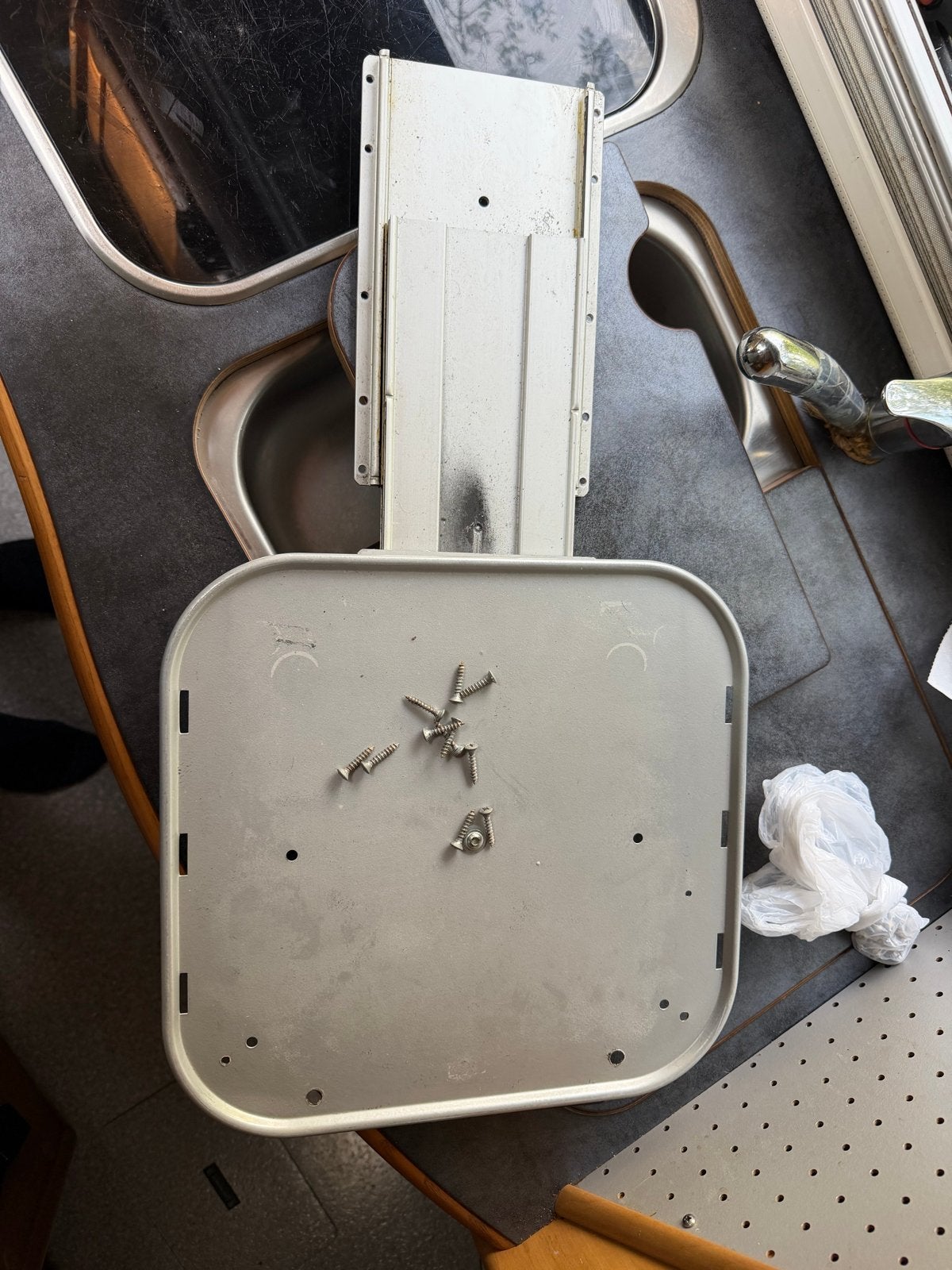Uitschuifbare beugel voor TV of monitor, Ophalen of Verzenden, Gebruikt