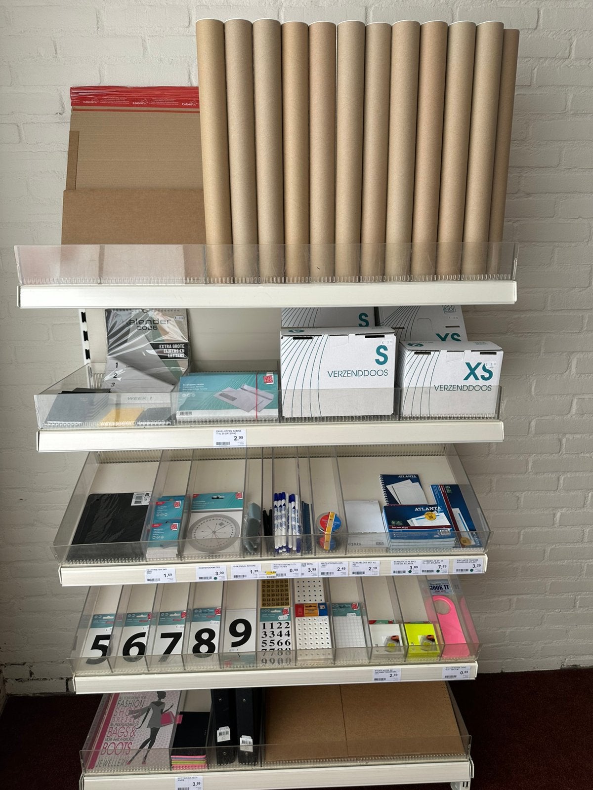 Kantoorartikelen: verzendkokers, -doosjes, ordners, nietjes, Diversen, Ophalen of Verzenden, Nieuw