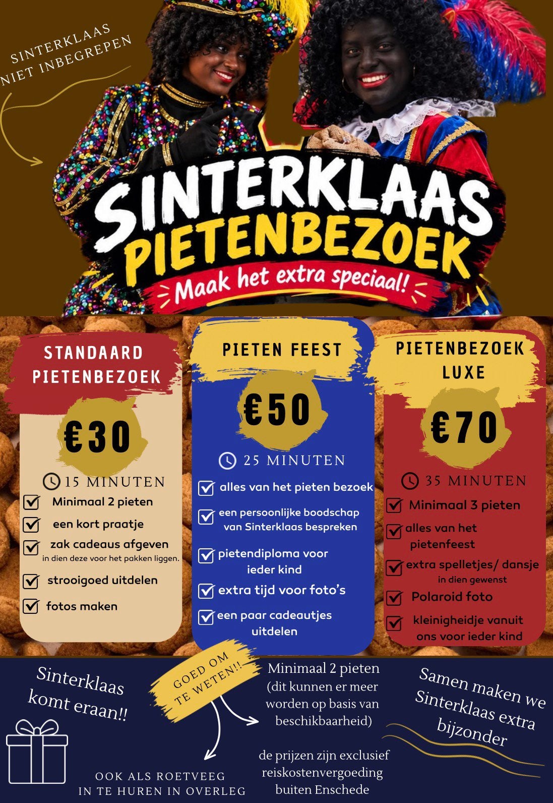 Pietenbezoek, Ophalen of Verzenden