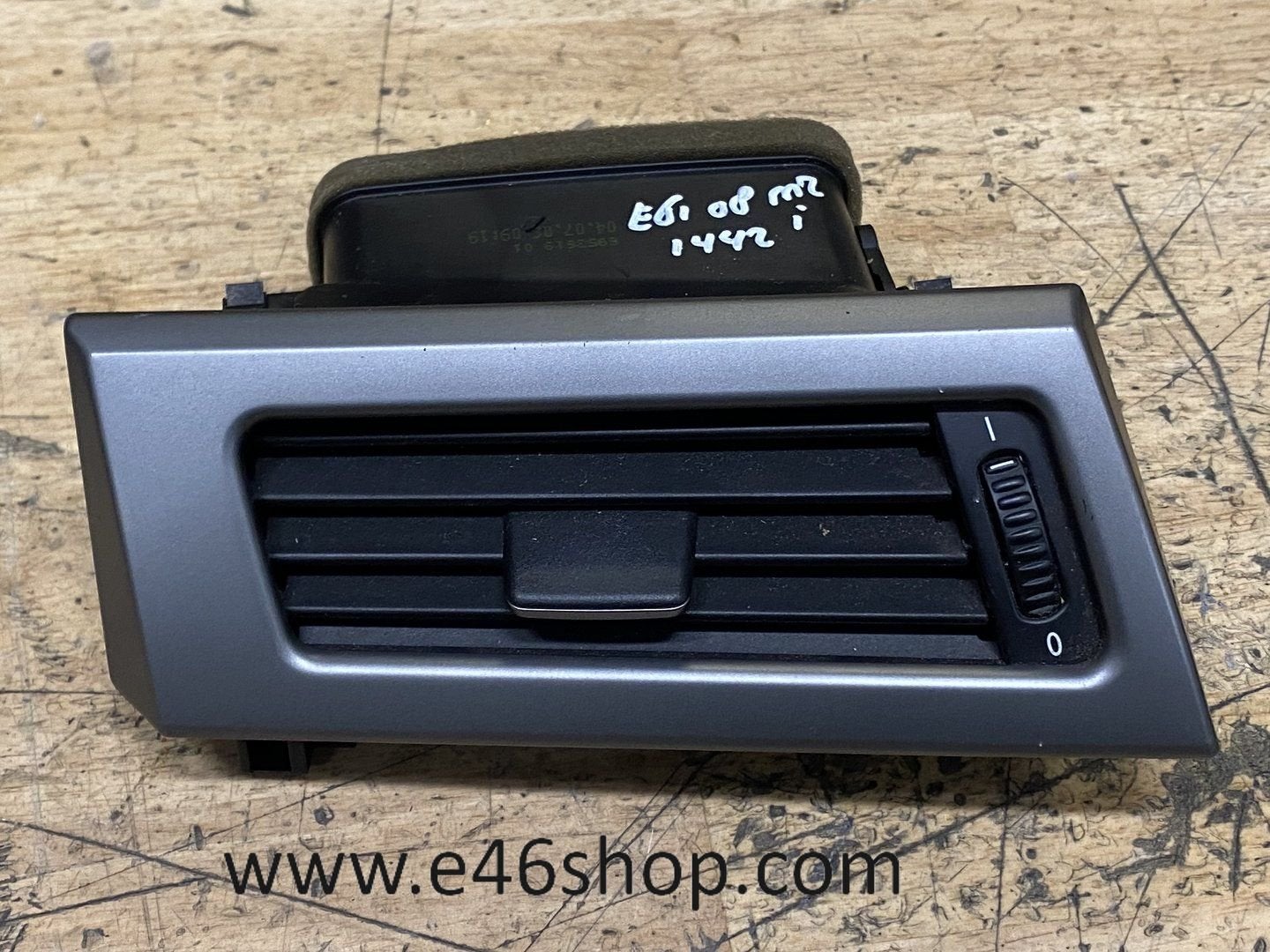 DASHBOARD VENTILATIE ROOSTER LINKS BMW E60 E61 OE 6910731, Gebruikt, -, -, Ophalen of Verzenden