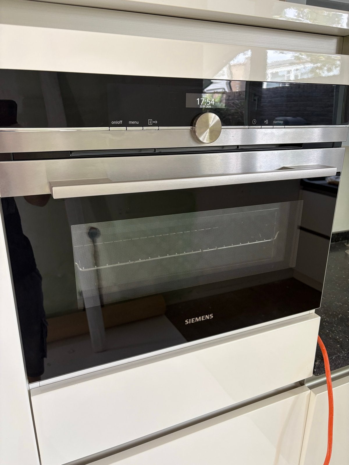 Siemens CB635GBS3 iQ700 Compacte Multifunctionele Oven, Witgoed en Apparatuur, Ophalen, 45 tot 50 cm, Gebruikt, Oven