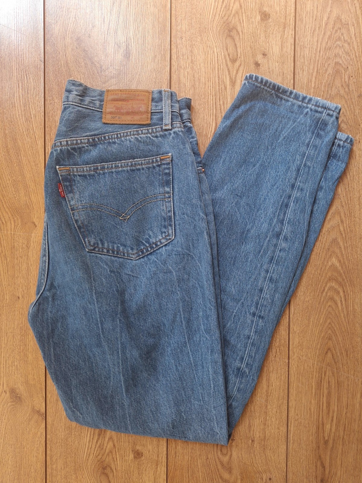 Levi jeans 501-81. Maat 27/31, Ophalen of Verzenden, Zo goed als nieuw, Blauw