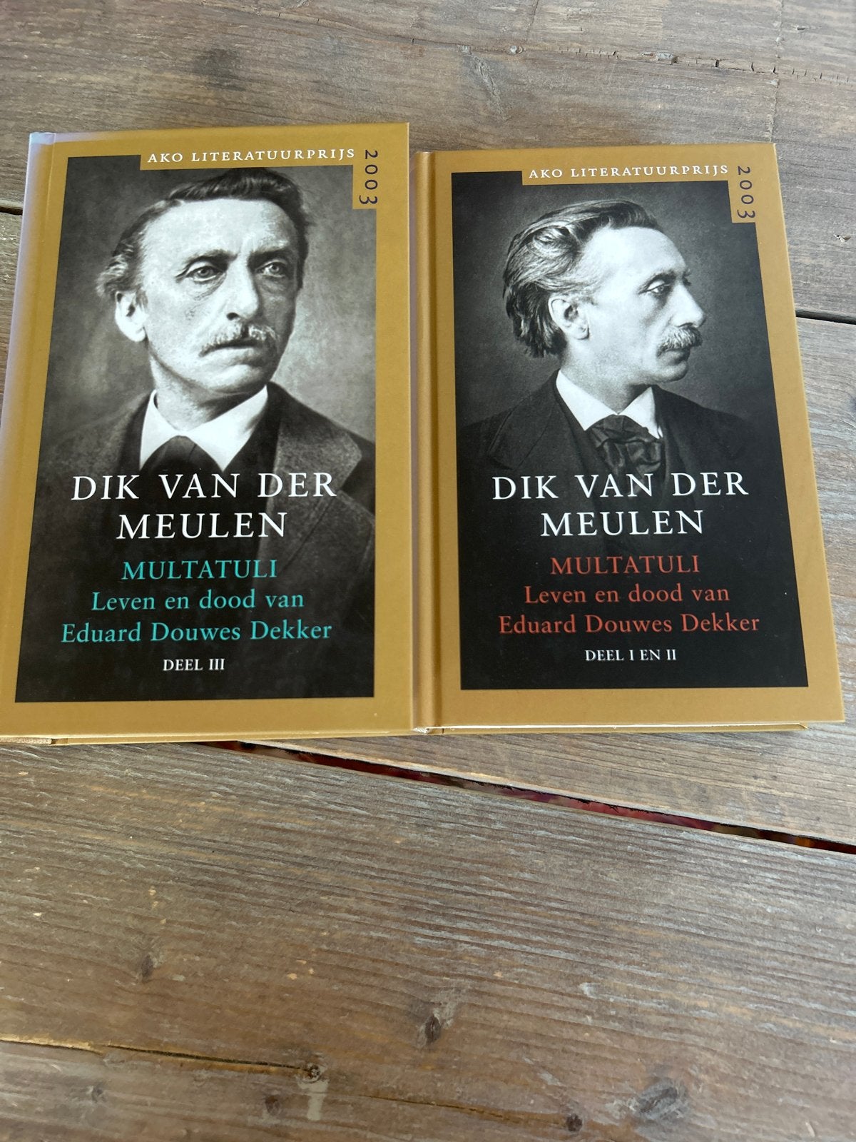 Multatuli: Leven en dood van E.D.  Dekker (2 boeken samen), Boeken, Ophalen of Verzenden, Zo goed als nieuw, Nederland