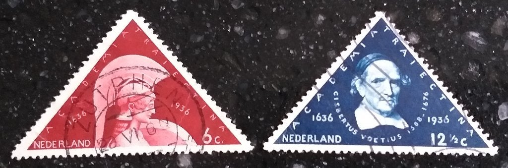 POSTZEGELS NEDERLAND 1936 UNIE VAN UTRECHT GESTEMPELD, Verzenden, T/m 1940, Gestempeld