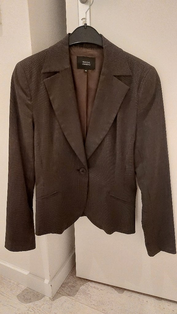 Vanilia blazer maat 36, Kleding | Dames, Bruin, Ophalen of Verzenden, Zo goed als nieuw, Jasje