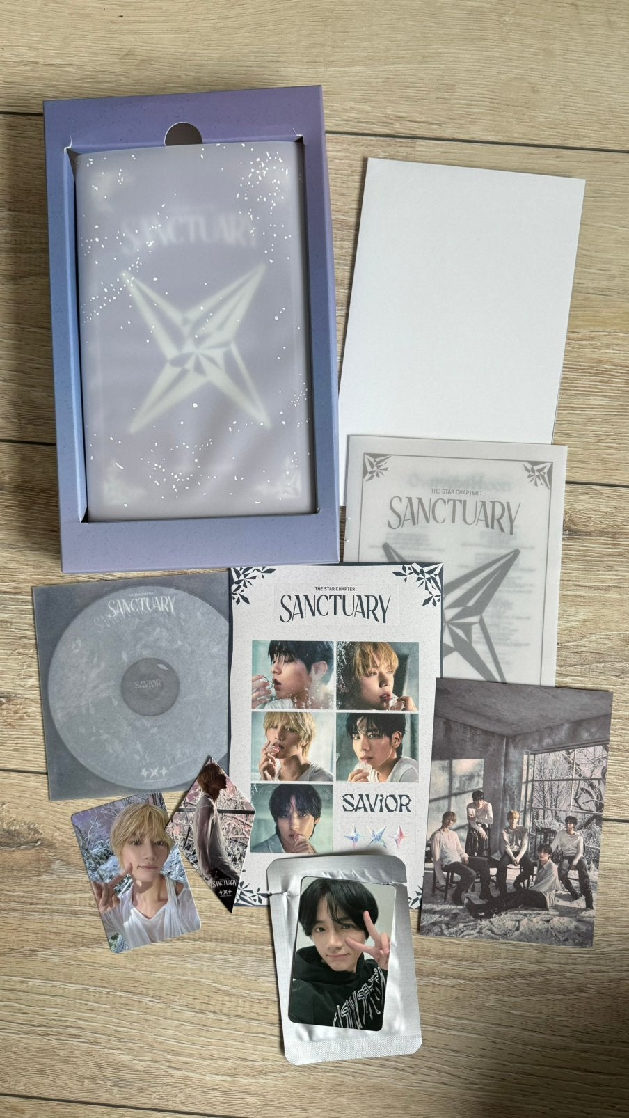TXT the star chapter:sanctuary album met Beomgyu photocard, Bonusmateriaal, Ophalen of Verzenden, Zo goed als nieuw, Pop