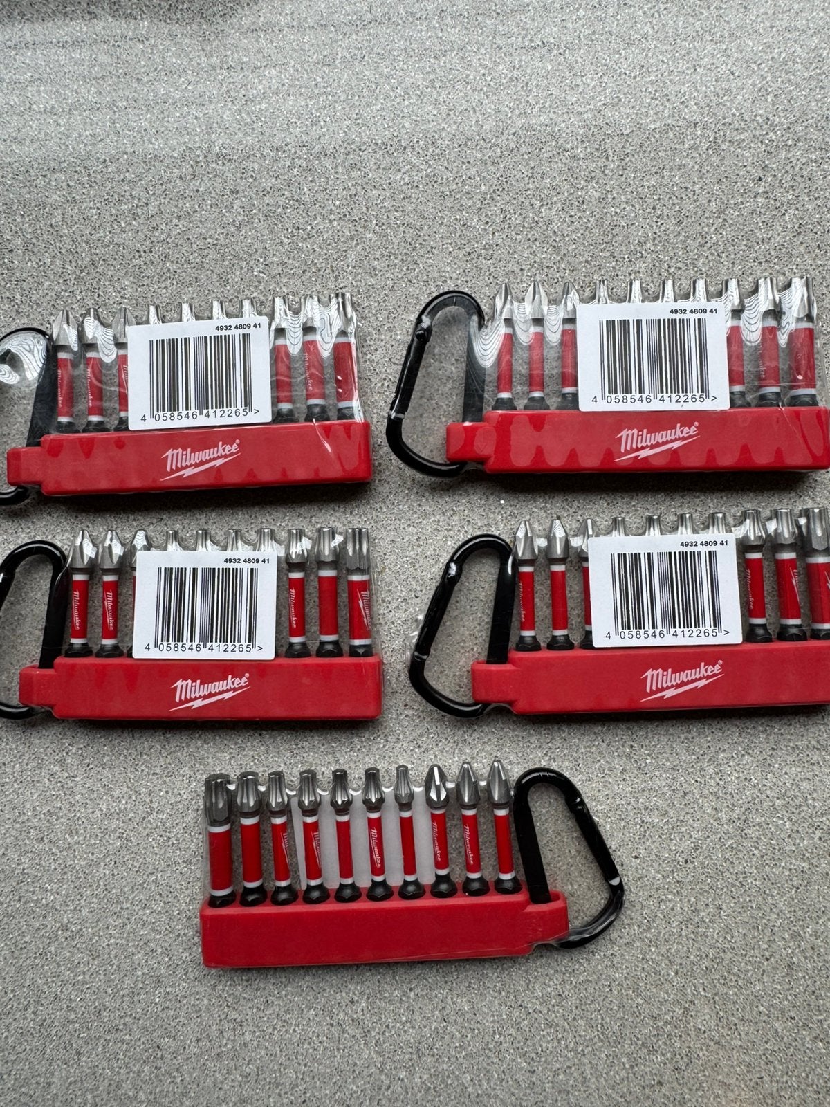 Nieuw milwaukee bittjes 5 voor 25€, Ophalen of Verzenden, Nieuw