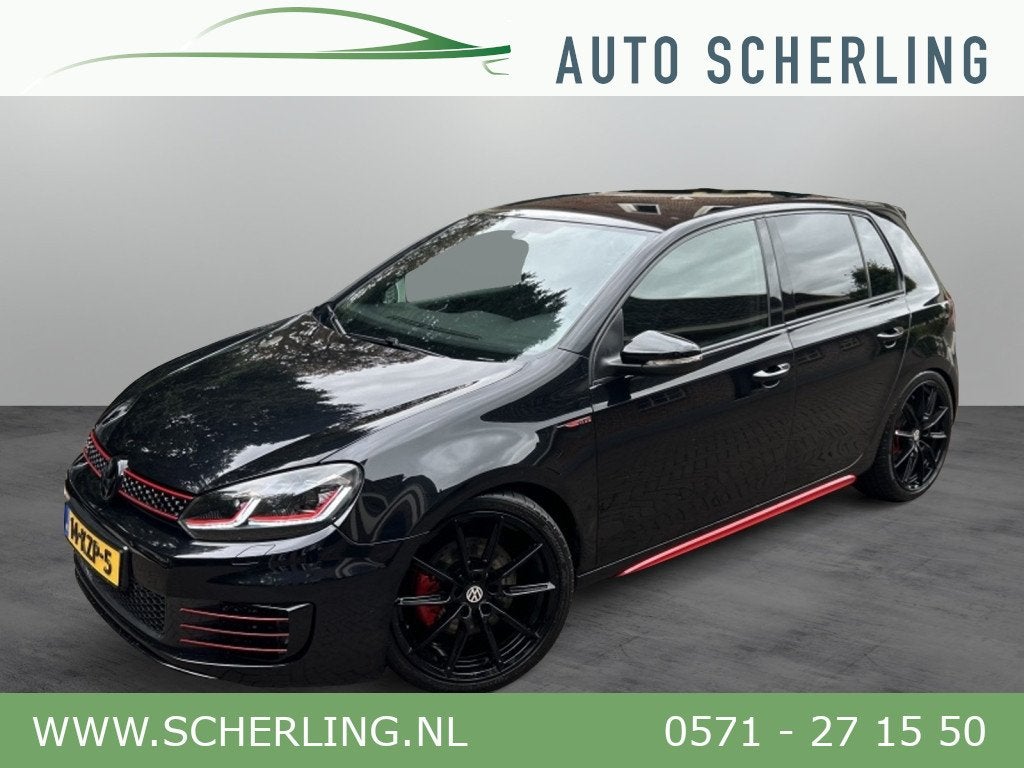 Volkswagen Golf 2.0 GTI Leder, Navi, 19" LMV NL-auto! NAP, Auto's, Euro 5, Gebruikt, 4 cilinders, 1984 cc