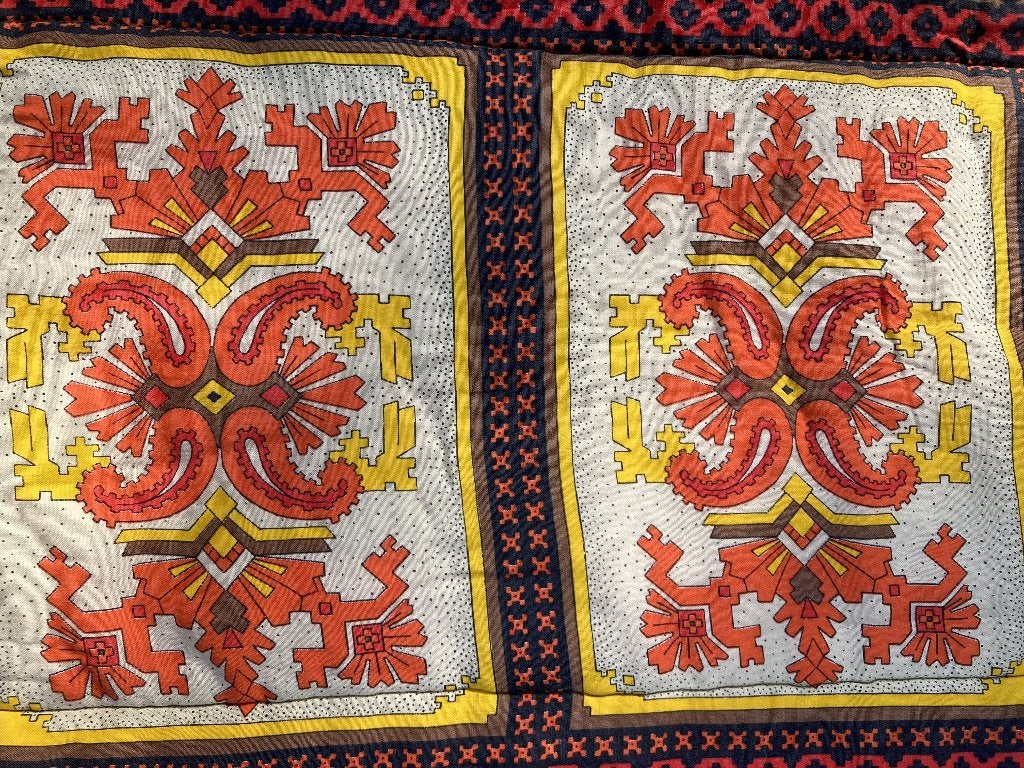 2 Vintage Picknic kleden print jaren slaapzak PPSTK!!!, Verzenden