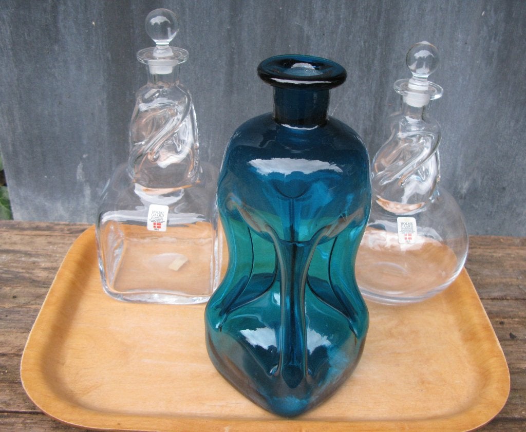 HOLMEGAARD KARAF + OLIE-EN AZIJNSTEL DEENS DESIGN, Ophalen of Verzenden