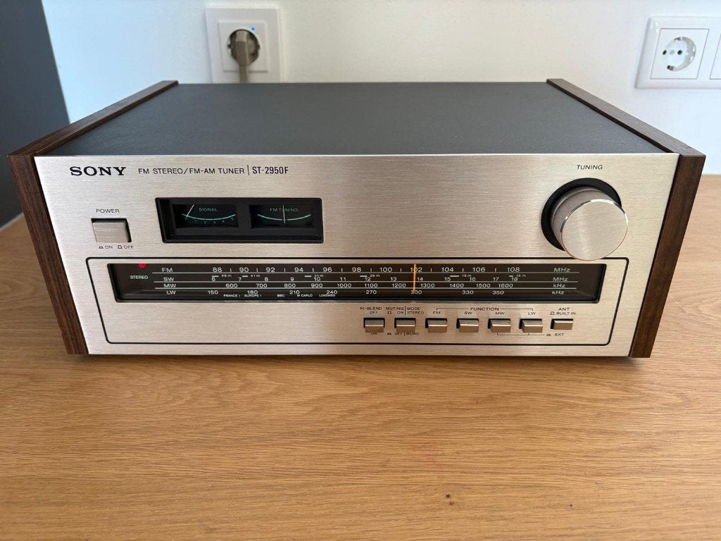 Sony ST-2950F FM/AM tuner, Ophalen, Zo goed als nieuw