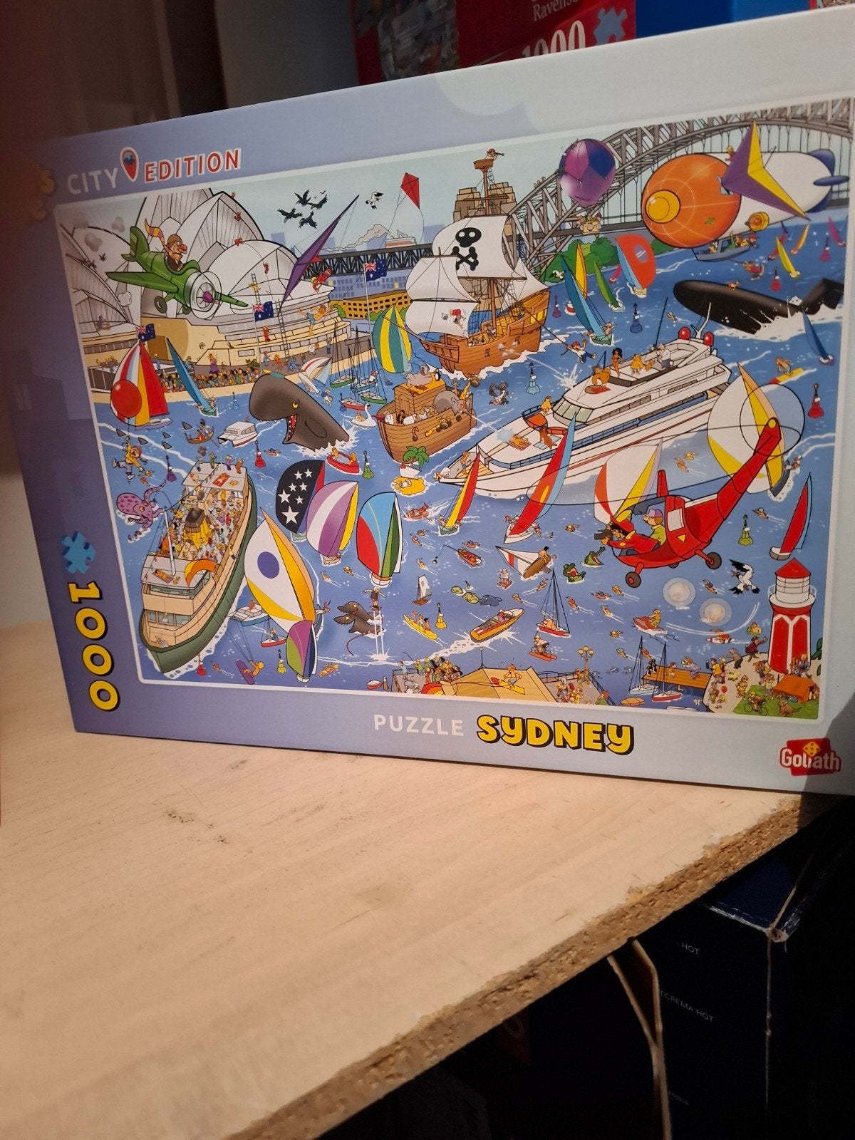 Goliath City Edition Puzzel Sydney 1000 stukjes, Ophalen of Verzenden