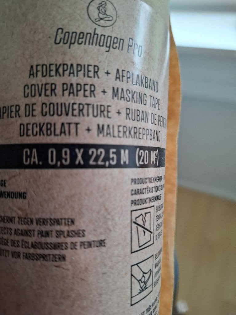 afplakpapier met plakzijde 22,5m bij 0,9m, Ophalen of Verzenden, Nieuw, Overige typen