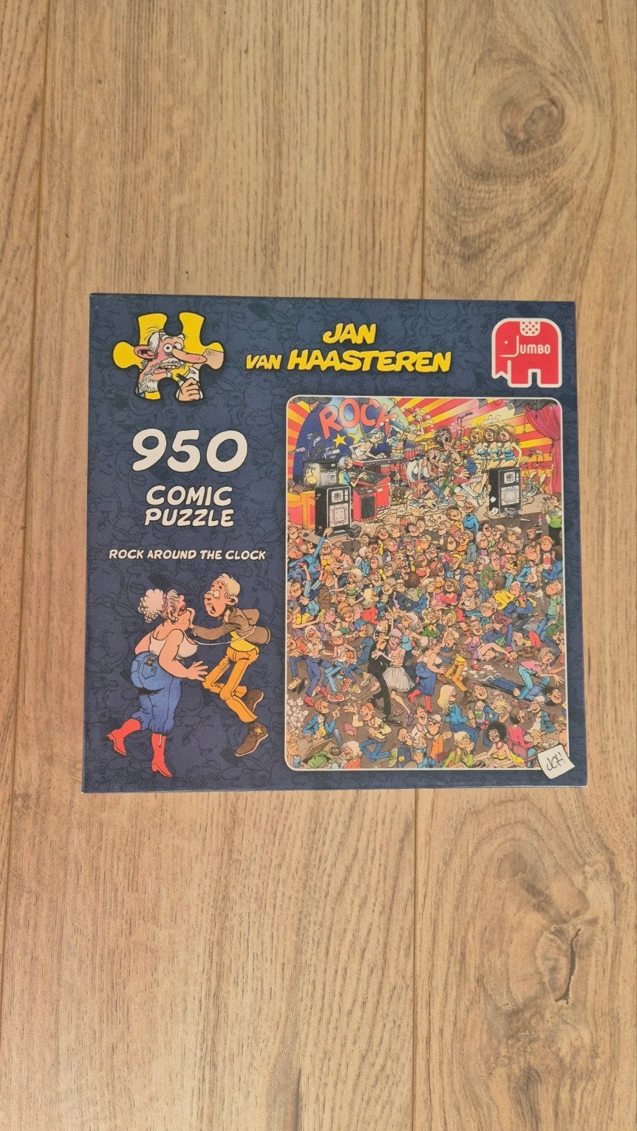 Haasteren puzzel "Rock around the clock" 950 stukjes, Ophalen, 500 t/m 1500 stukjes, Zo goed als nieuw, Legpuzzel