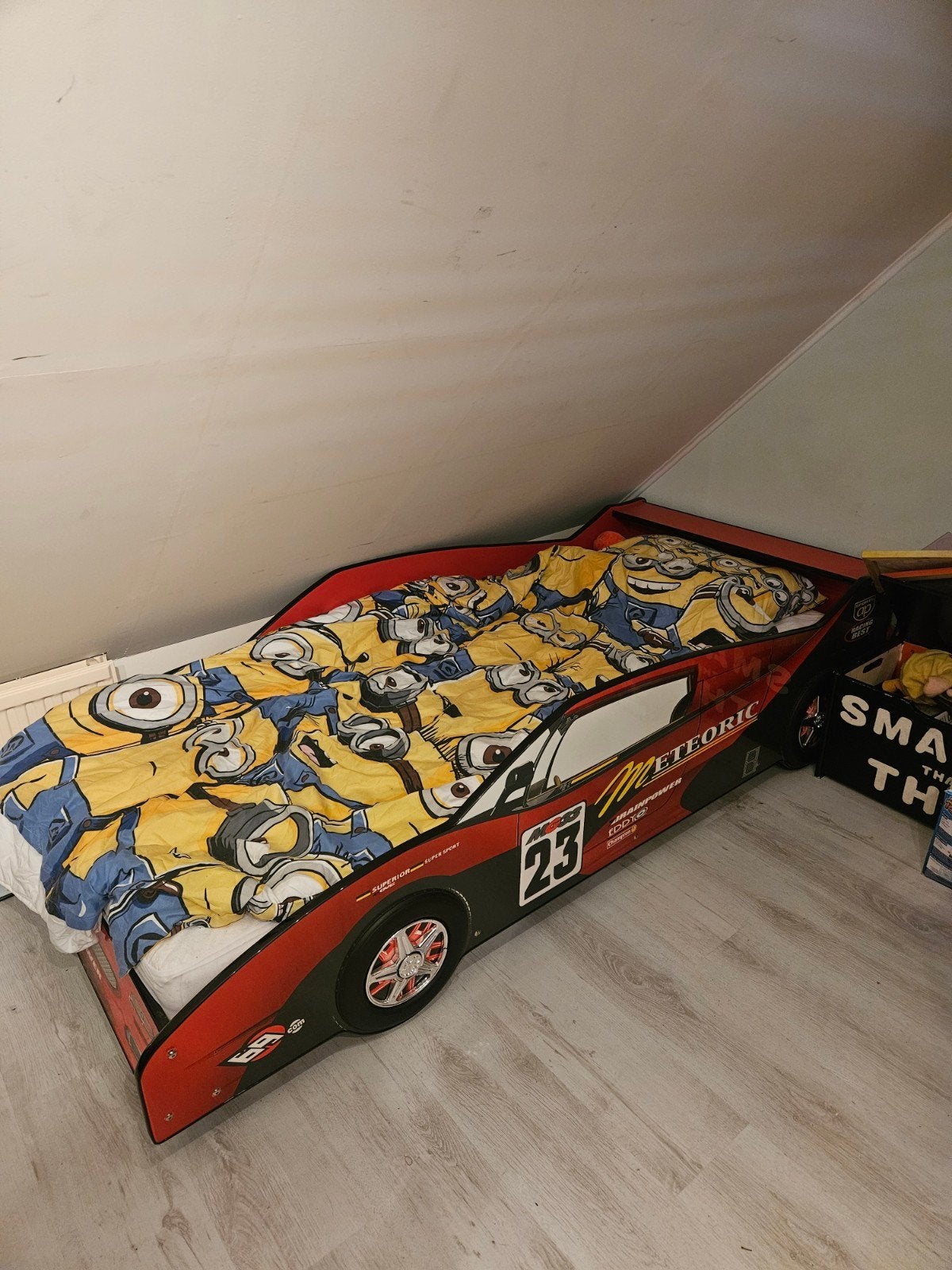 Raceautobed, Ophalen, 180 cm of meer, 85 tot 100 cm, Matras