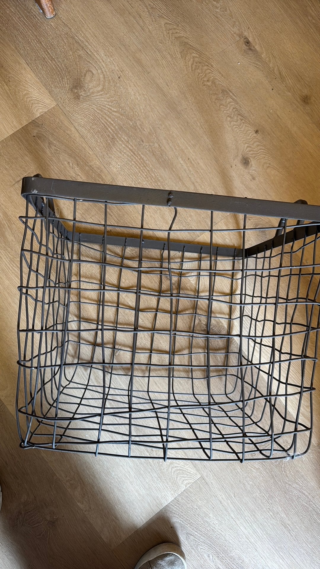 Mand van metaal, Ophalen of Verzenden, Zo goed als nieuw