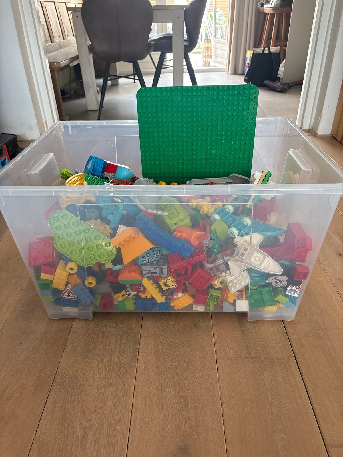 Lego Duplo bouwstenen en figuren - exclusief doos!, Ophalen, Gebruikt, Inclusief extra onderdelen, Duplo