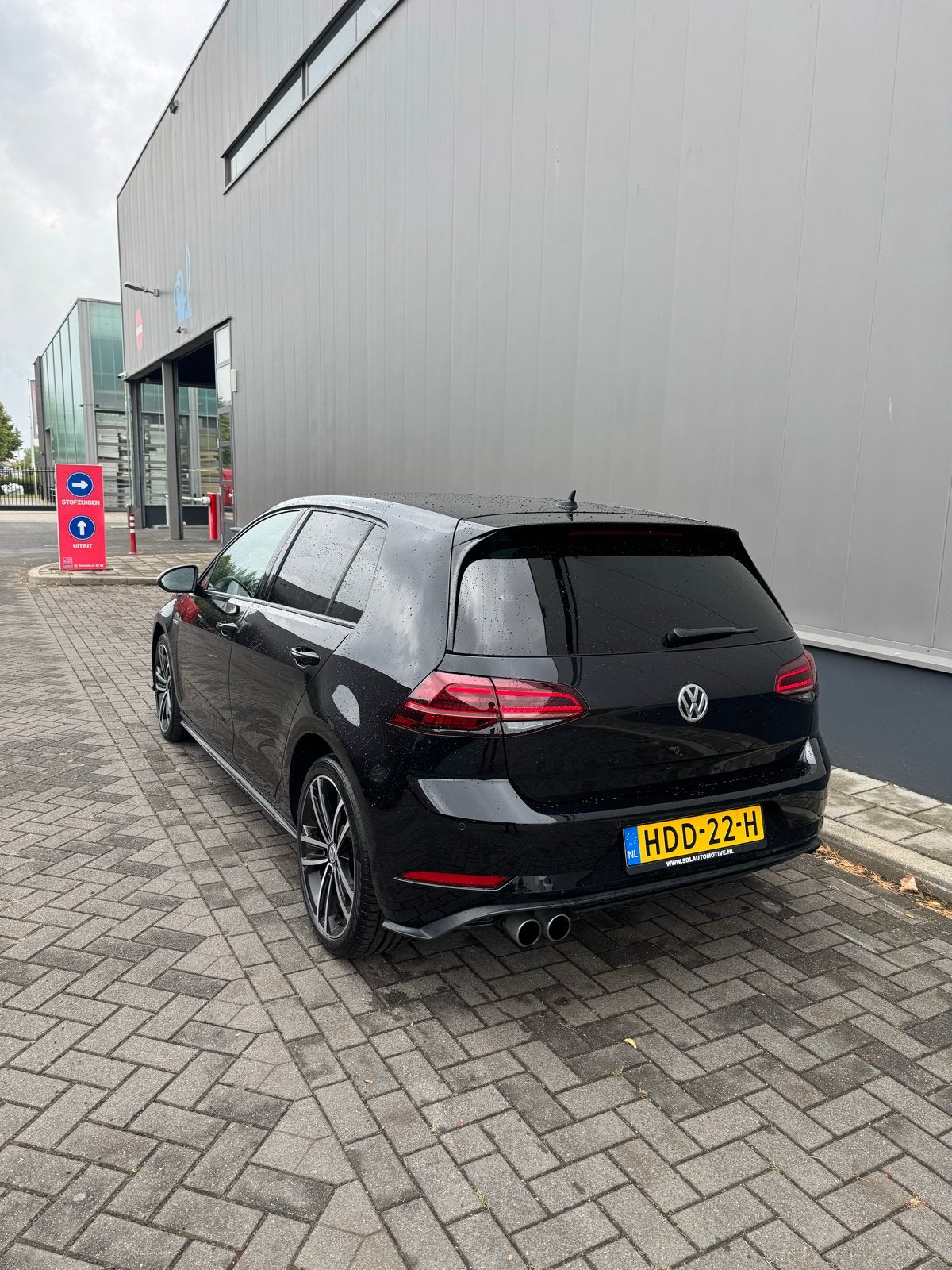 Volkswagen golf 7.5 gte, Stof, Zwart, 4 cilinders, Zwart