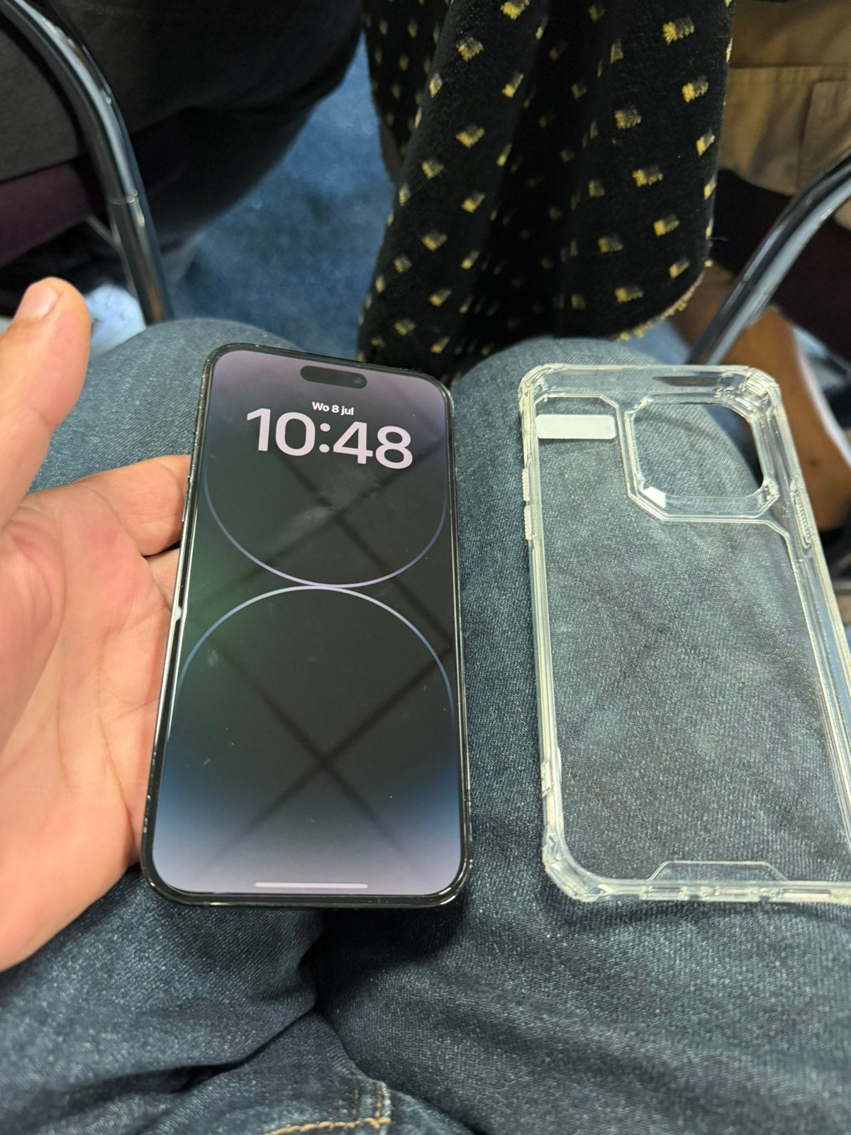 Iphone 14 pro max, Telecommunicatie, Mobiele telefoons | Apple iPhone, 80 %, Zwart, Zo goed als nieuw, IPhone 14 Pro Max
