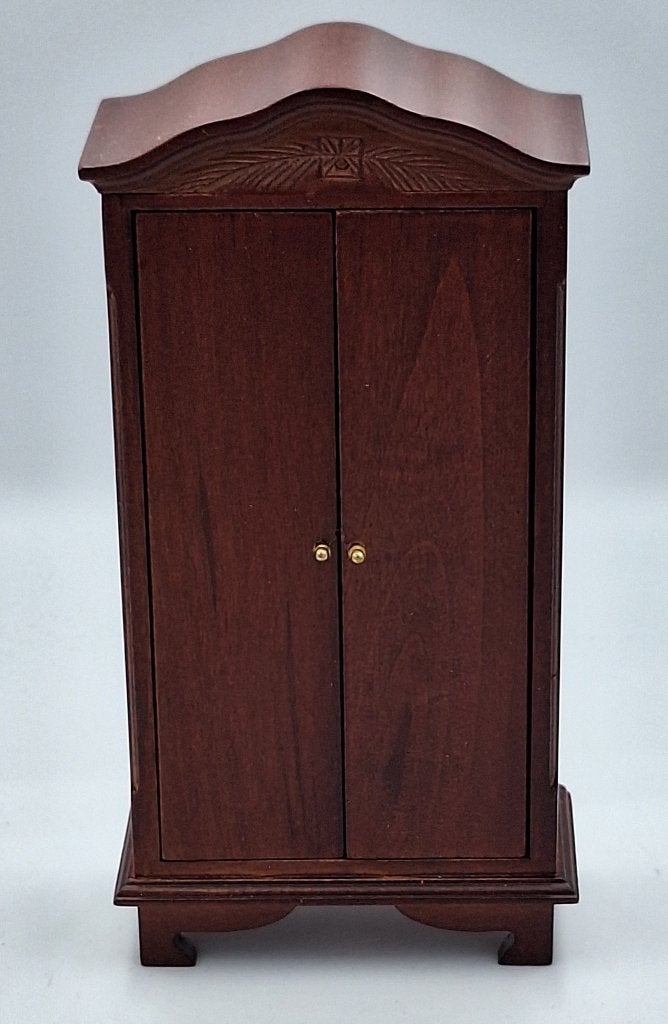 Kledingkast met hangrail, Glenowen voor het poppenhuis, Ophalen of Verzenden, Nieuw, Poppenhuis