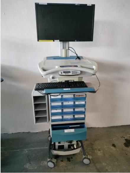 Mobiele Computer op Wielen / Werkstation, Ophalen, Gebruikt, -, -