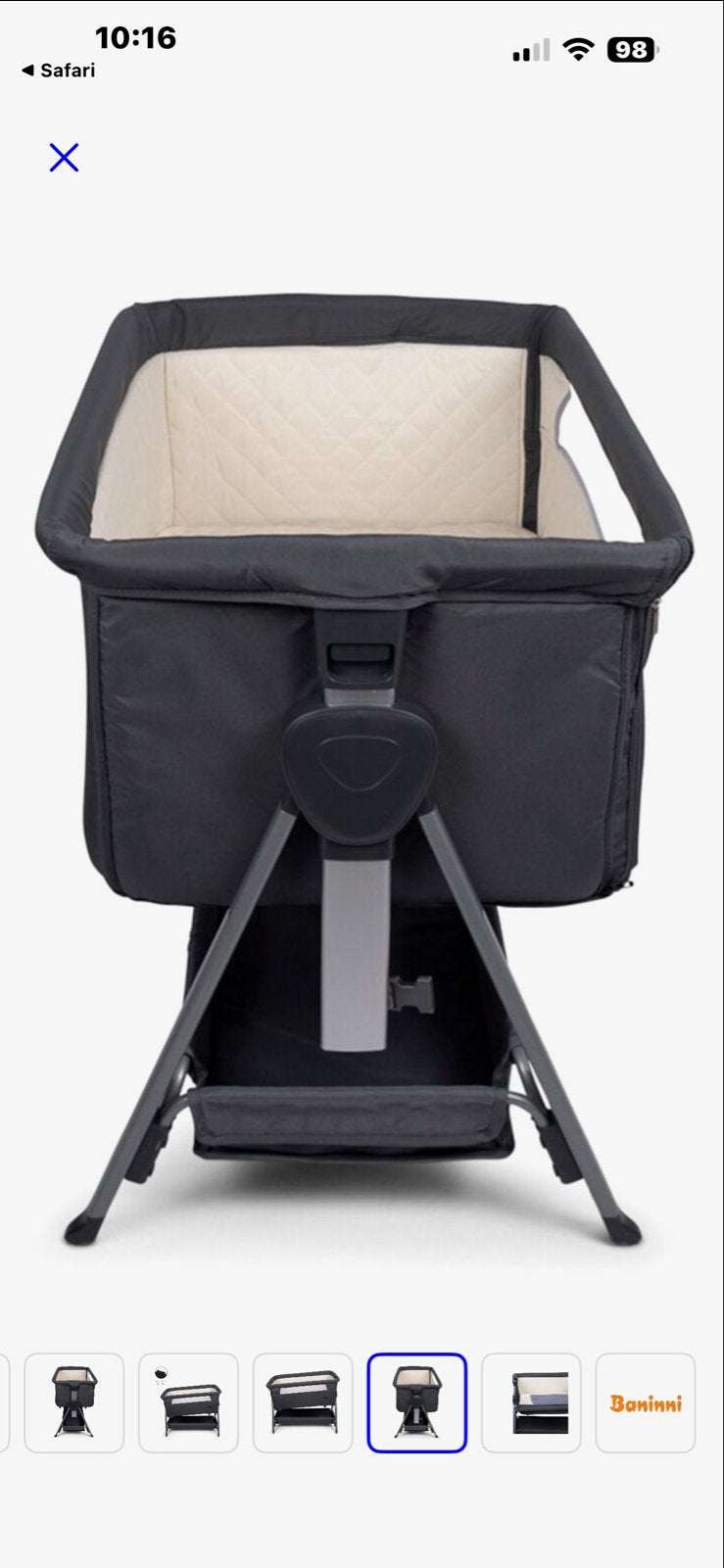 Baninni Co-Sleeper, Kinderen en Baby's, Babywiegjes en Ledikanten, Ophalen of Verzenden, Gebruikt, Wieg