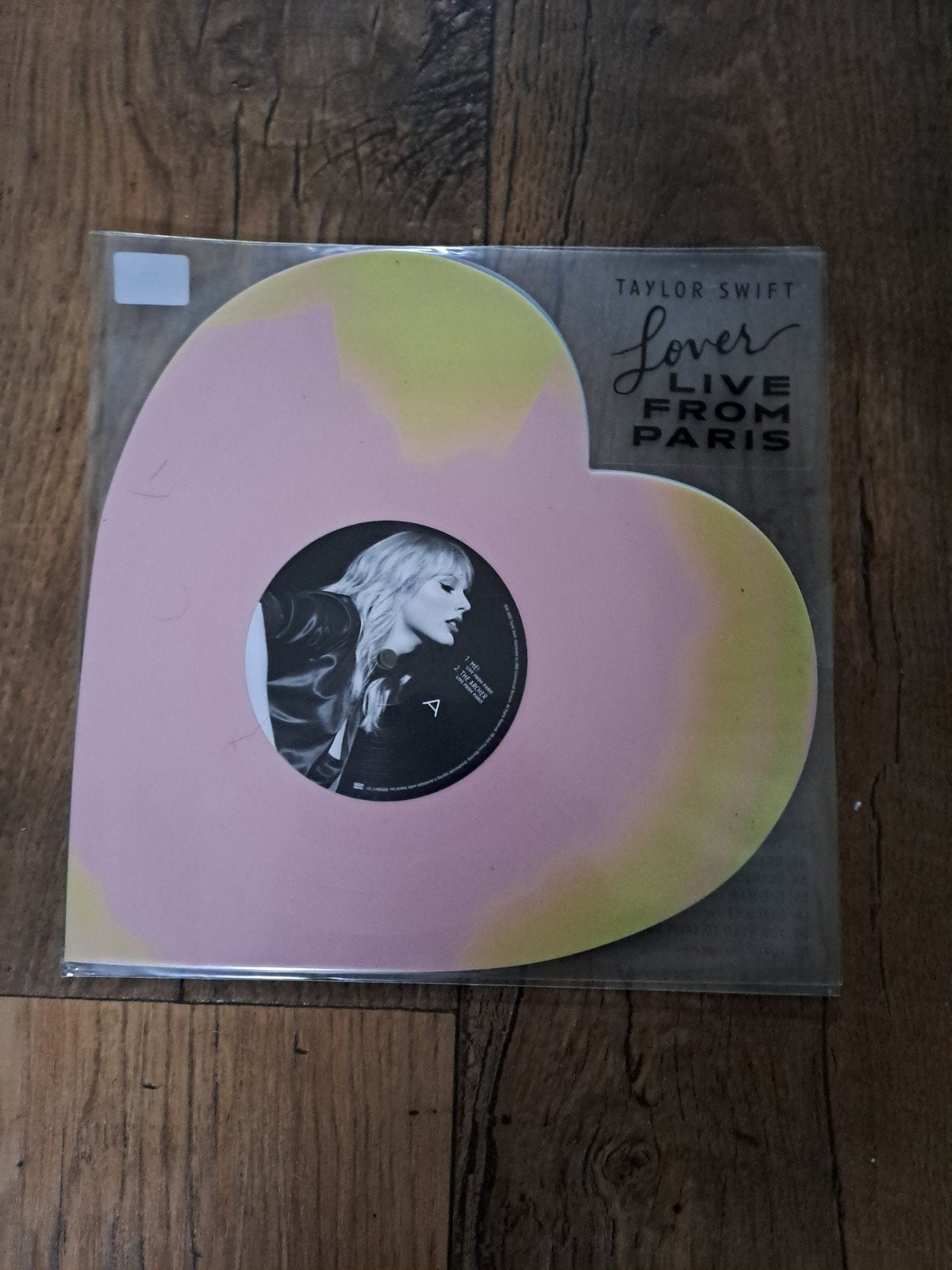 Taylor Swift Lover live from Paris.  dubbele shape disc, Ophalen of Verzenden