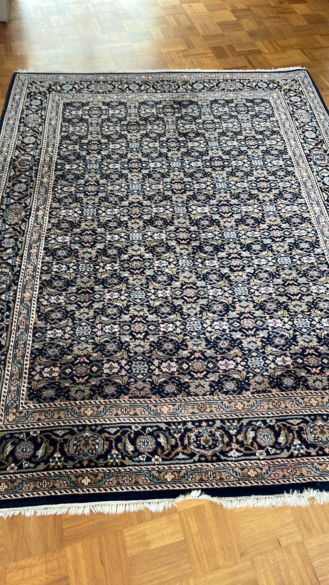 Pers kleed karpet mat, Ophalen of Verzenden, Zo goed als nieuw, Rechthoekig, 200 cm of meer