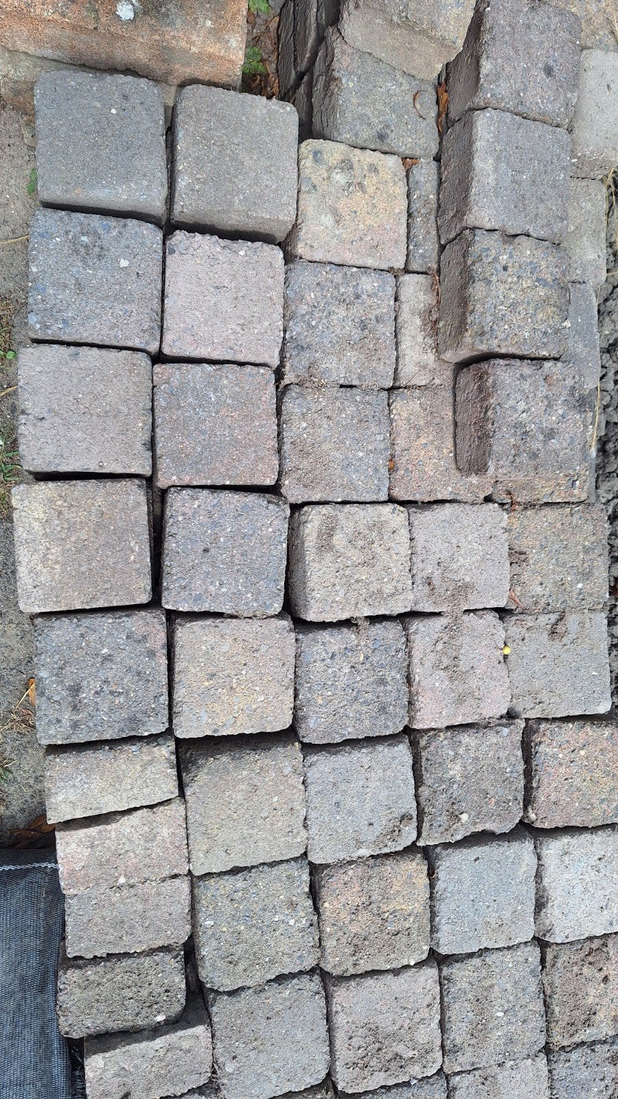 Klinkers 10 x 10 x 5 cm, Ophalen, Beton, Klinkers