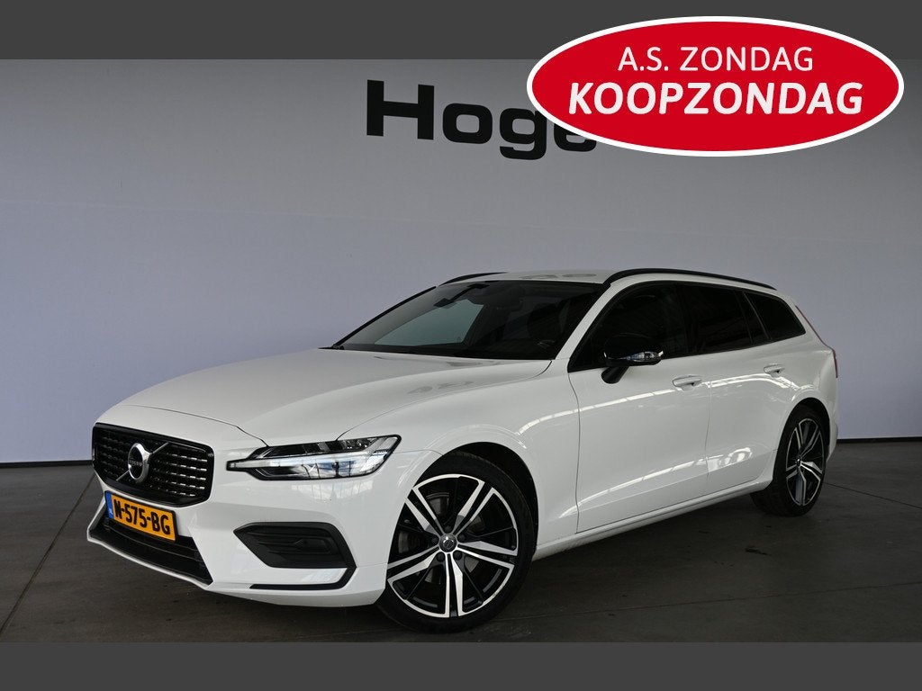 Volvo V60 2.0 B3 Advantage Sport Pack Navigatie Stuur/Stoelv, Stof, 4 cilinders, Wit, Origineel Nederlands