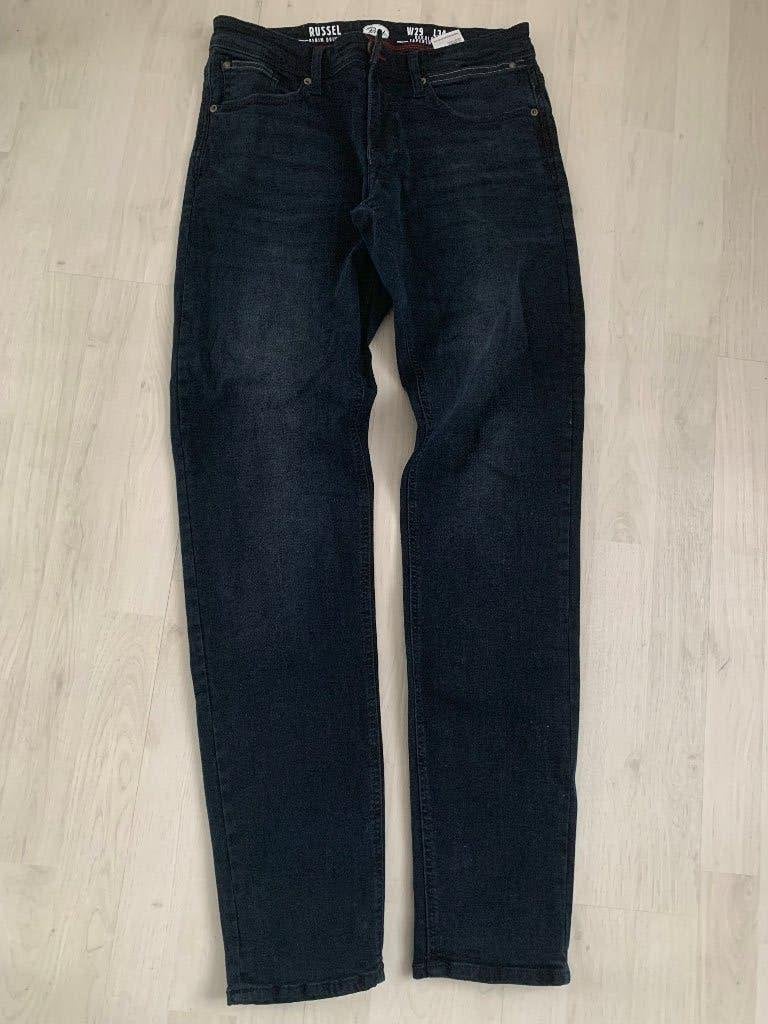 Broek Petrol spijkerbroek donker blauw W 29 L34 als NIEUW, Ophalen of Verzenden, Zo goed als nieuw, Blauw, W32 (confectie 46) of kleiner