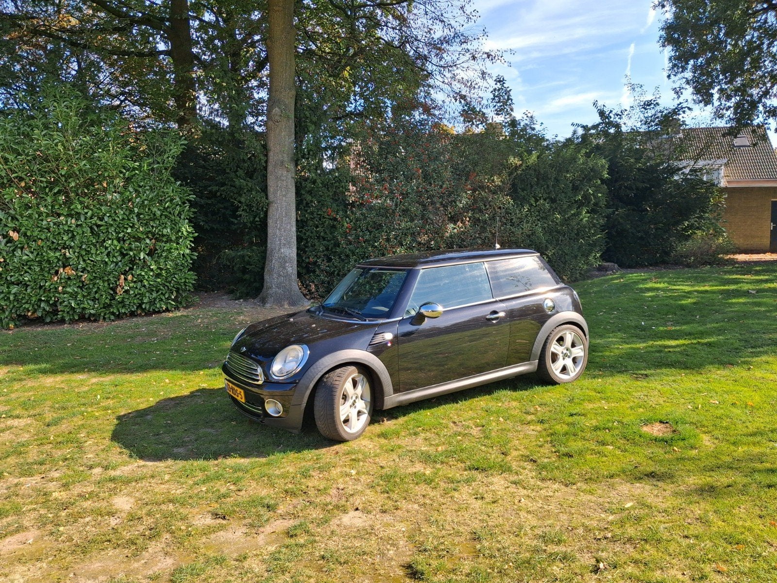 Mini 1.6 16V Cooper 2011 Zwart, Voorwielaandrijving, 40 €/maand, 4 cilinders, 4 stoelen