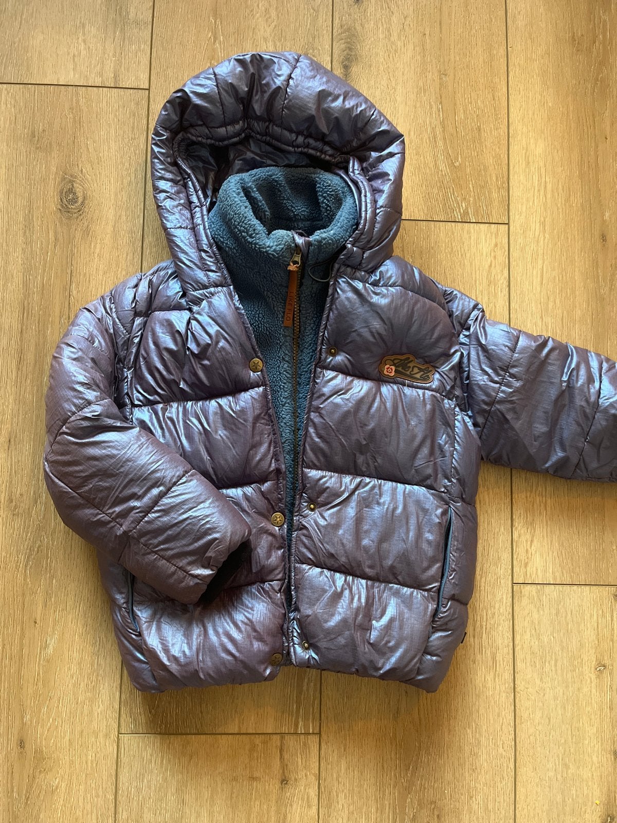 Like Flo winterjas paars maat 134 met teddy voering, Kinderen en Baby's, Ophalen of Verzenden, Zo goed als nieuw, Jongen of Meisje